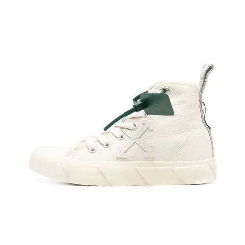 Off Белый Vulcanized Высокие Топы Стильные Скейтбординги Женские Белые