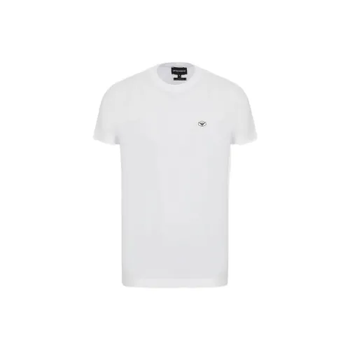 EMPORIO ARMANI Белые Мужские T-рубашки