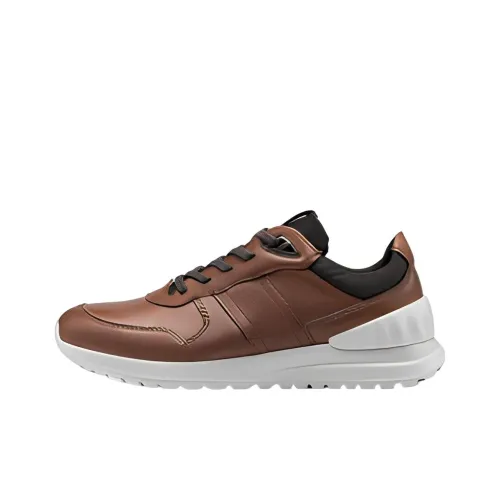 Ecco Ya Yue Casual Low Top Коричневый Мужской
