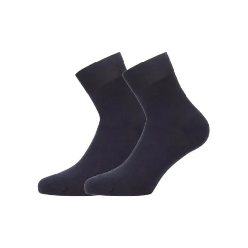 Ermenegildo Zegna 1 пачка серые мужские носки до икры MID