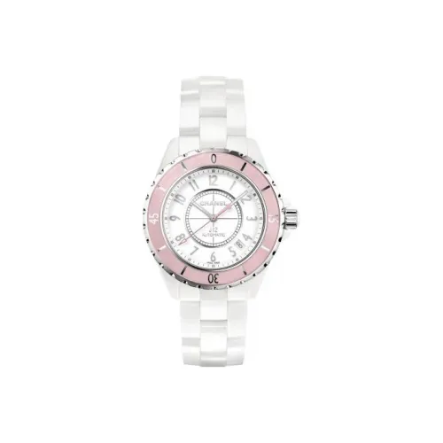 CHANEL Автоматический Механический Movement Женские J12 Часы 38 мм Белые
