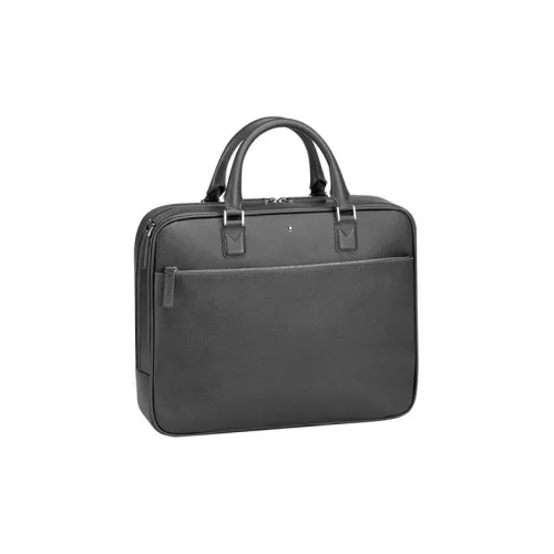 MONTBLANC Кожа Доска Сумка через плечо Сумка Большая Мужская Темно-Серый