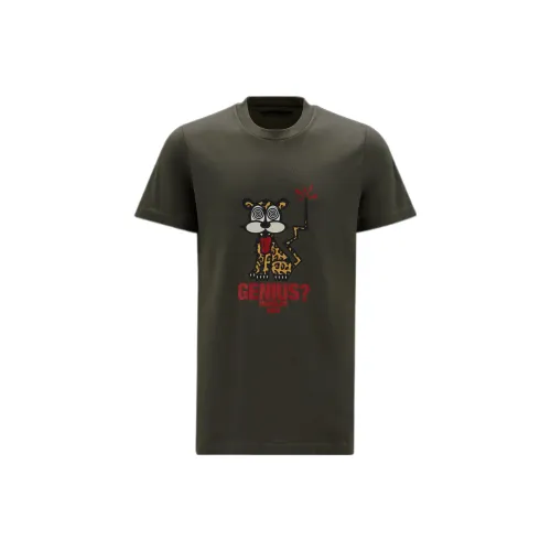 MONCLER FW22 T Рубашка Мужская Зеленая