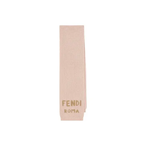 FENDI Wool Knit Шарфы Розовый Женские