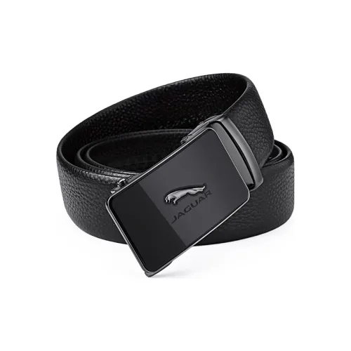 JAGUAR New Arrival Trendy Fashion Luxury Automatic Clasp Natural Leather Men's Width 3,55CM