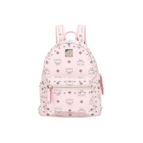 MCM Stark Visetos Рюкзак из искусственной кожи женский розовый