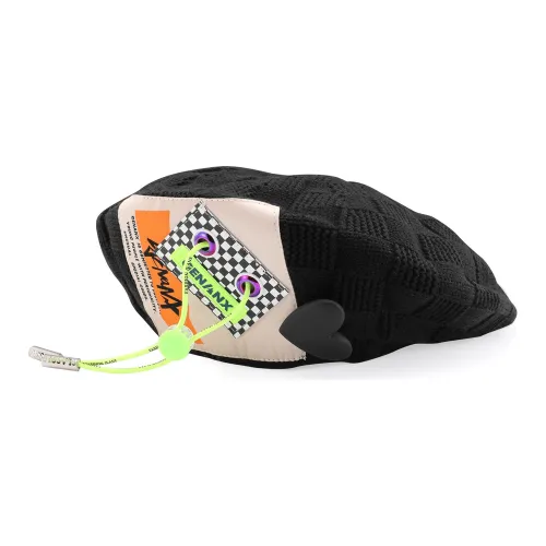 GENANX Береты Черный Унисекс