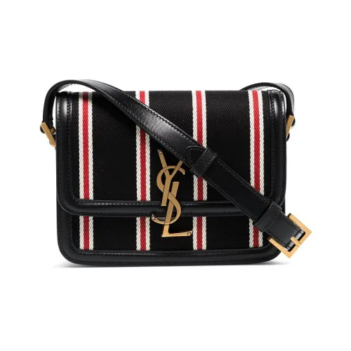 SAINT LAURENT Solferino Холст Tofu Сумка Холст Сумка Кроссбоди Сумка Сумка через плечо Женская