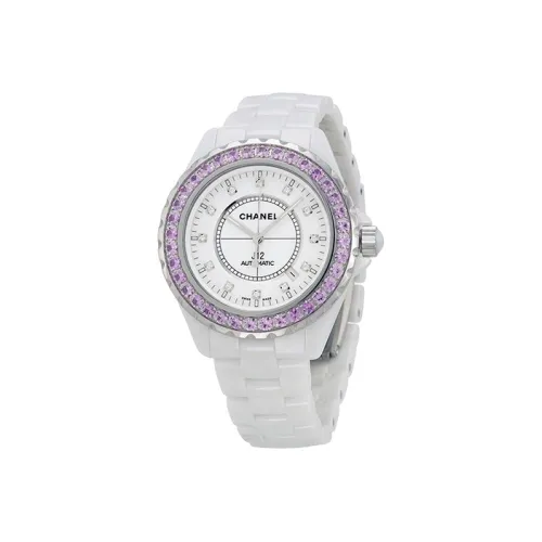 CHANEL Автоматический Механический Механизм Мужские Часы J12 42 мм Белые