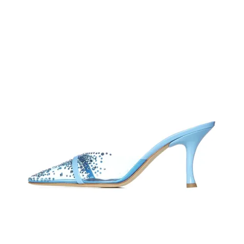 Malone Souliers Домашние тапочки Женские Синие