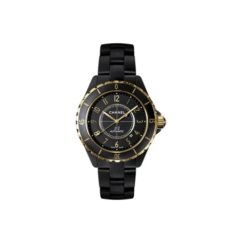 CHANEL Автоматический Механический Механизм Мужские Часы J12 42 мм Черные
