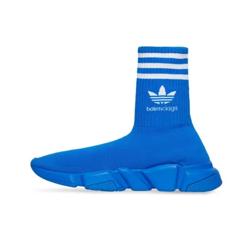 Adidas x Balenciaga Speed High Топ Спортивная повседневная обувь Женская Синяя