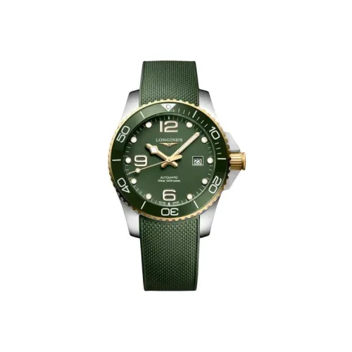 Longines Автоматический Механический Часы Мужские Comcast Diving Collection 43 мм Зеленые