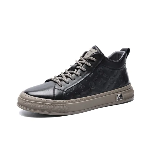 C°BANNER Низкий Топ Стильный Скейтбординг Мужской Черный