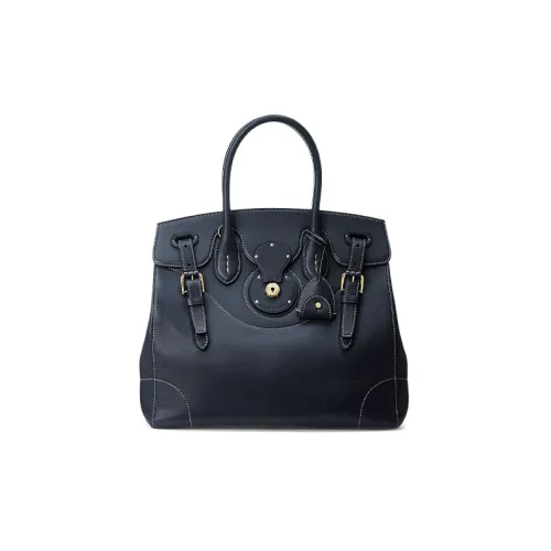 Polo Ralph Lauren Soft Ricky Телячья кожа Сумка Женская Синяя