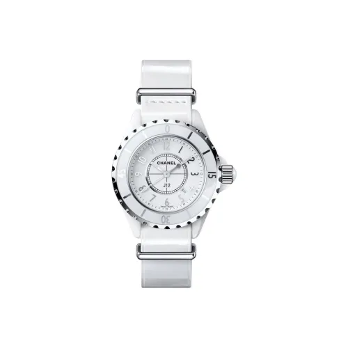 CHANEL Кварцевый Movement Женские J12 Часы 33 мм Белые