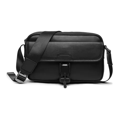 NOMK Тело Коровья Кожа Натуральная Кожа Сумка-Сырец Сумка через плечо Маленькая Унисекс Черная