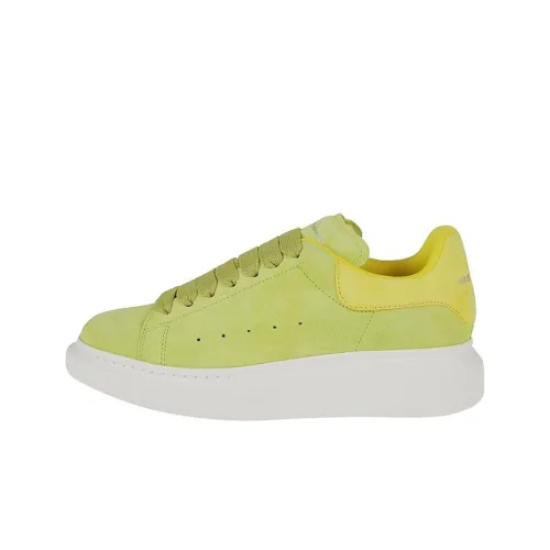 Alexander McQueen Oversized Trainers Low Топ Стильные Скейтбординги Женские Зеленый