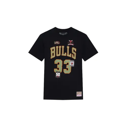 MITCHELL NESS Комплект с короткими рукавами футболка унисекс черный