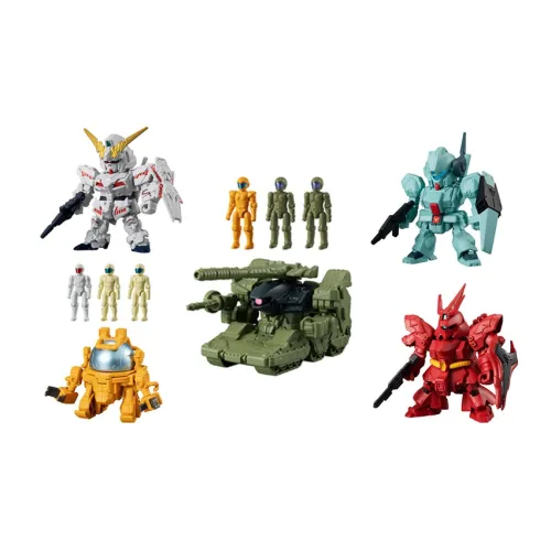 BANDAI Мобильный воин Гандам Miniature Wars Volume 4 Играть Food Целая коробка 5 шт