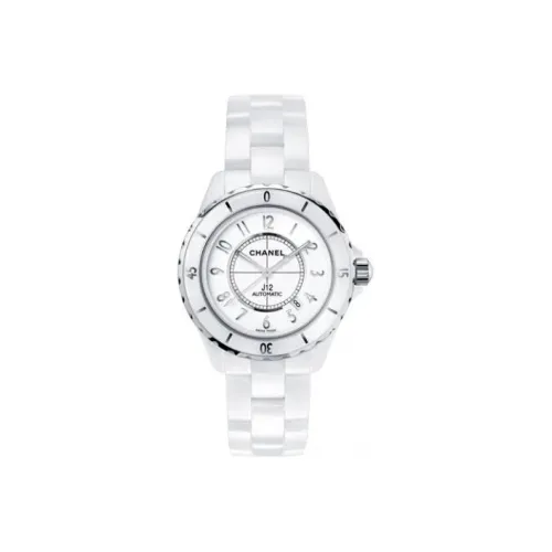 CHANEL Автоматический Механический Механизм Мужские Часы J12 42 мм Белые