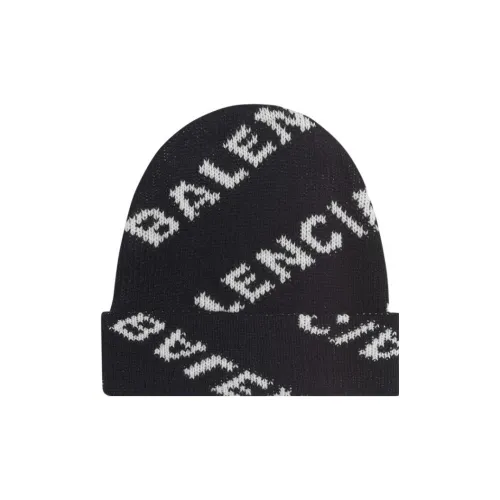 Balenciaga Шерстяные Бини Черные Мужские