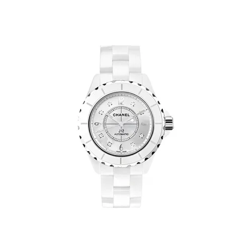 CHANEL Автоматический Механический Movement Женские J12 Часы 38 мм Белые
