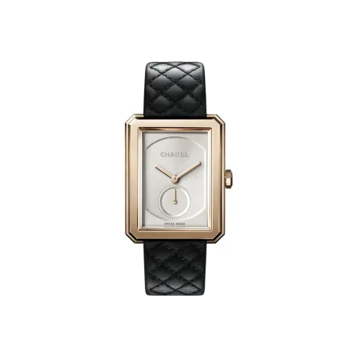 CHANEL Ручной Механический Movement Женские Часы BOY FRIEND 37mm*28,6mm*7,7mm Серебряные