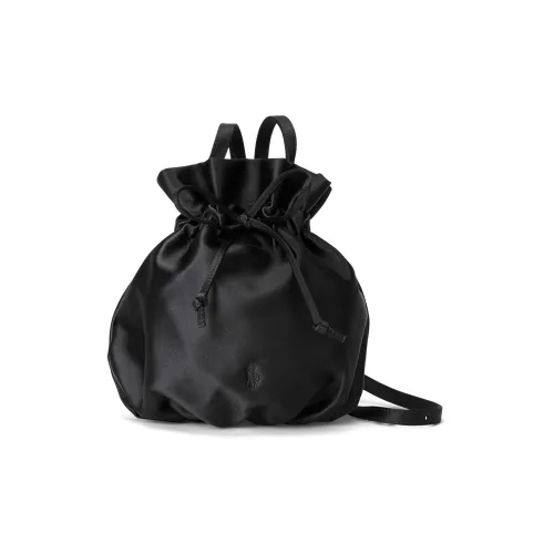 Polo Ralph Lauren Сатин Ручная Сумка через плечо Стандартная Женская Черная