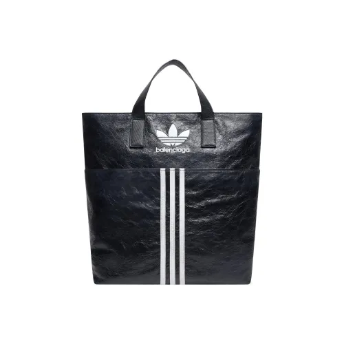 Balenciaga Adidas Коллаборация Овчина Тоут Сумка Сумка для покупок Сумка через плечо Сумка Обычный Унисекс