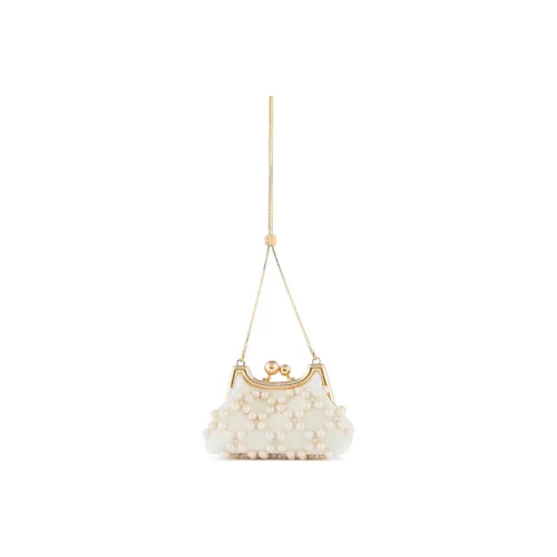 APEDE MOD Miley Велюр Сумка через плечо Мини Женская Айвори