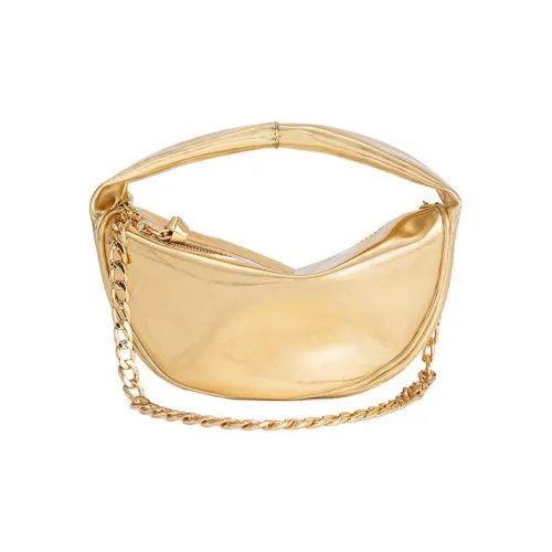 By Far Baby Cush Портативная сумка через плечо сумка на плечо женская золотая