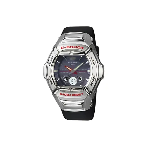 CASIO SHOCK Солнечный кварцевый механизм смола ремешок часы унисекс черный циферблат модель GW 1401 1AV