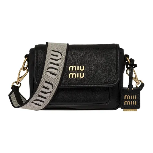 MIU MIU Сумка через плечо из кожи сумка на плечо женская черная