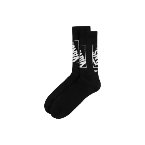 Vans X WTAPS Co Branded Series 1 Pack Черные Мужские Носки до колена