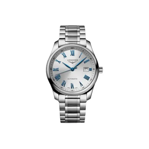 Longines Автоматический Механический Механизм Мужские Часы Master Collection 40 мм Серебряные