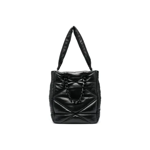 MCM Travia Visetos Телячья кожа Тоут Сумка Сумка для покупок Сумка Сумка через плечо Средний Женская Черная