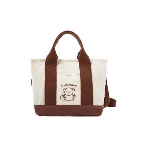 MIFFY Холст Mommy Сумка Сумка через плечо Средняя Женская Коричневый Зеленый