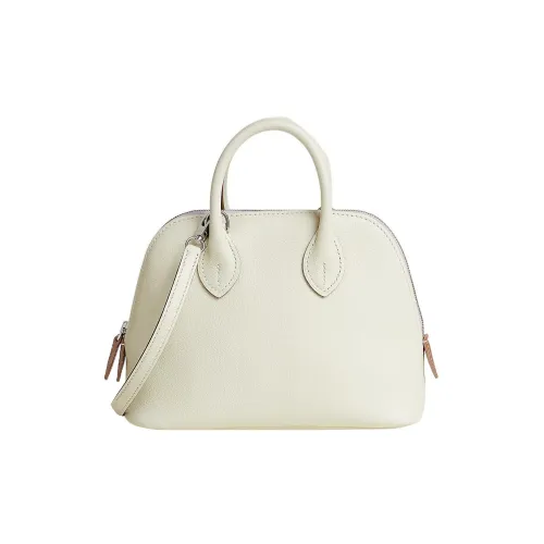 HERMES Bolide Evercolor Телячья кожа Сумка для боулинга Сумка через плечо Сумка мини Женская