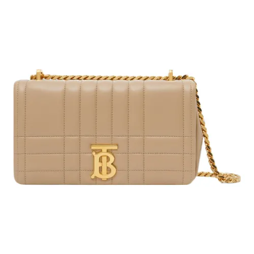 Burberry Lola Сумка из овечьей кожи через плечо Маленькая Женская Пшенично-бежевая