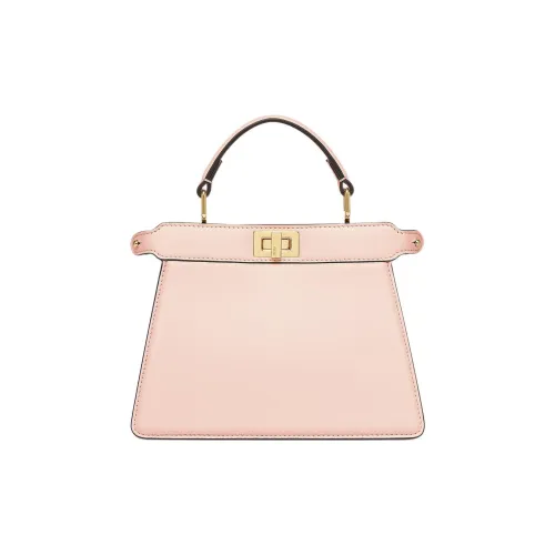 FENDI Peekaboo ISeeU Овчина Сумка через плечо Сумка Обычный Женские Розовый