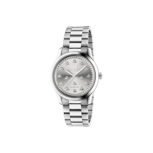 GUCCI Автоматический Механический Movement Женские Часы G Timeless Collection 38 мм Серебряные