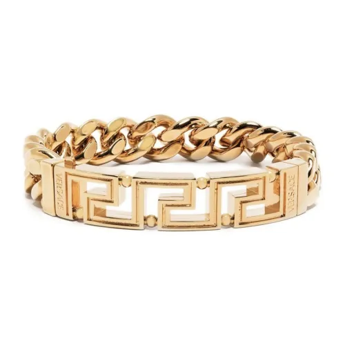 VERSACE Браслеты из латанию Золото Мужской