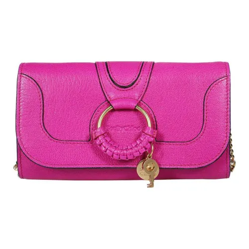 See By Chloe Hana Телячья кожа Кошелек Женские Фуксия