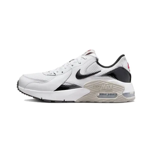 Nike Air Max Excee Low Топ Спортивная повседневная обувь Женская Белый Черный