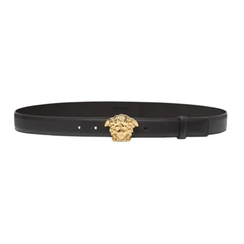 VERSACE Collection Кожаные ремни Мужской Черный
