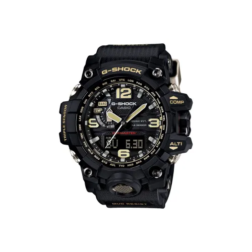 CASIO Мастер OF серия LAND г коллекция SHOCK Collection кварцевый механизм часы мужские черный циферблат GWG 1000 1A