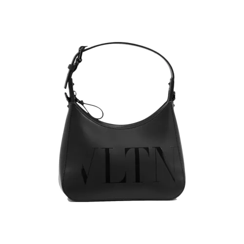 Valentino Garavani Телячья кожа Пэчворк Гладкая кожа Сумка-хобо Сумка Сумка через плечо Сумка через плечо Маленькая Мужская Черная