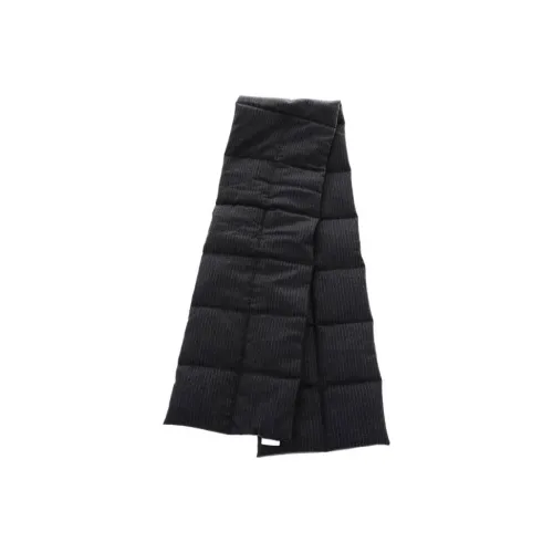 DRIES VAN NOTEN Вязаные шарфы Серый Мужской