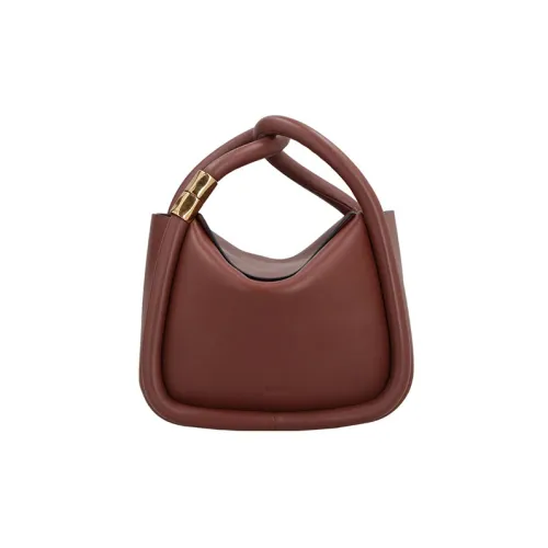 BOYY Телячья кожа Сумка через плечо Сумка Женская Красно-фиолетовая